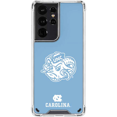 North Carolina Mascot Galaxy S21 Ultra 5G Clear Case