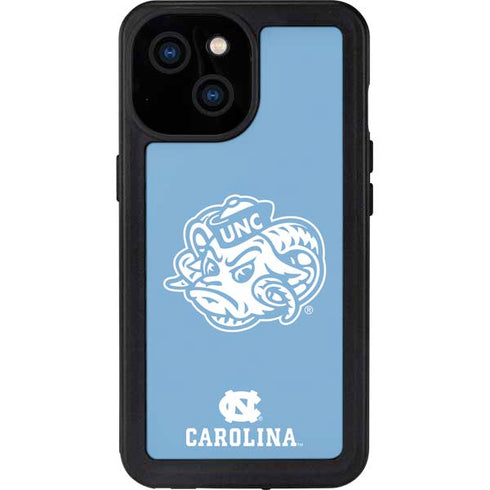 University of North Carolina Mascot iPhone 15 Waterproof Case