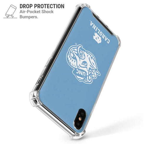 University of North Carolina Mascot iPhone XS Max Clear Case
