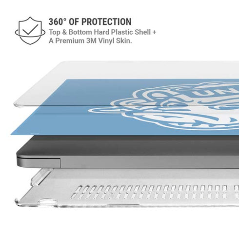 University of North Carolina Mascot MacBook Pro 16in (2021-25) Case plus Skin