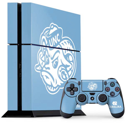 North Carolina Mascot PS4 Console and Controller Bundle Skin
