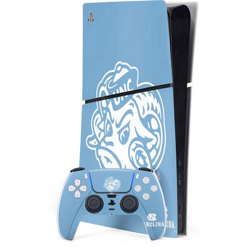 University of North Carolina Mascot PS5 Slim Digital Edition Bundle Skin