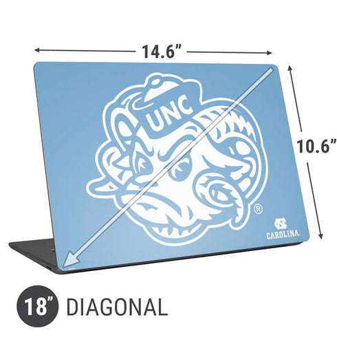 North Carolina Mascot Universal Laptop 18in (14.6 x 10.6in) Skin