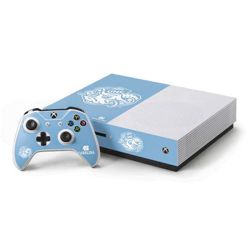 North Carolina Mascot Xbox One S Console and Controller Bundle Skin