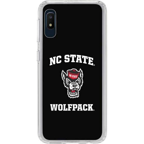 North Carolina State University NC Wolfpack Galaxy A10e Clear Case