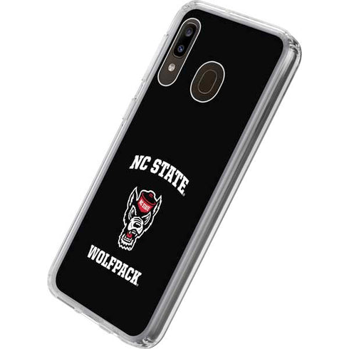 North Carolina State University NC Wolfpack Galaxy A20 Clear Case