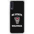 North Carolina State University NC Wolfpack Galaxy A50 Clear Case