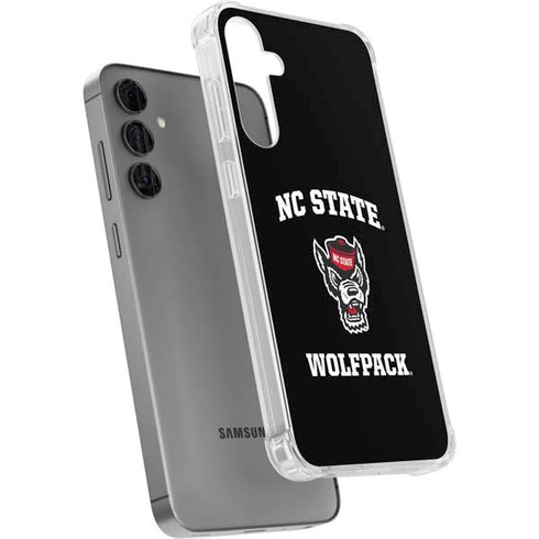 North Carolina State University NC Wolfpack Galaxy S24 Plus Clear Case