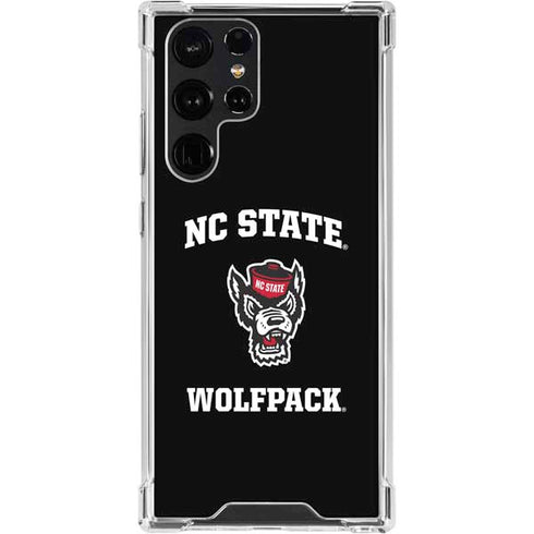 North Carolina State University NC Wolfpack Galaxy S24 Ultra Clear Case