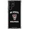 North Carolina State University NC Wolfpack Galaxy S24 Ultra Clear Case