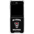 North Carolina State University NC Wolfpack Galaxy Z Flip5 5G Clear Case
