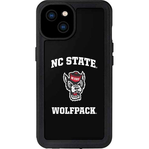 North Carolina State University NC Wolfpack iPhone 15 Plus Waterproof Case