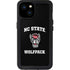 North Carolina State University NC Wolfpack iPhone 15 Plus Waterproof Case