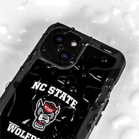 North Carolina State University NC Wolfpack iPhone 15 Plus Waterproof Case
