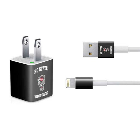 North Carolina State University NC Wolfpack iPhone Charger (5W USB) Skin