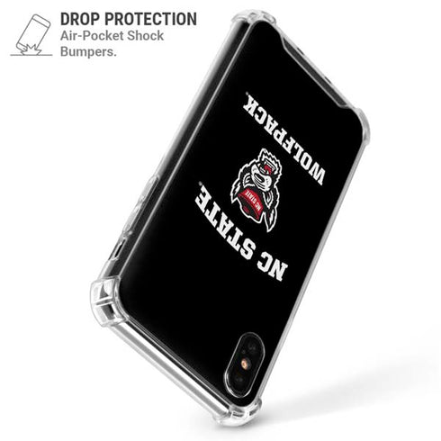 North Carolina State University NC Wolfpack iPhone XS Max Clear Case