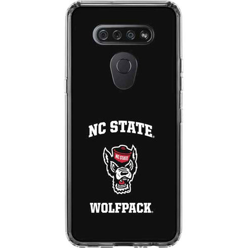 North Carolina State University NC Wolfpack LG K51/Q51 Clear Case