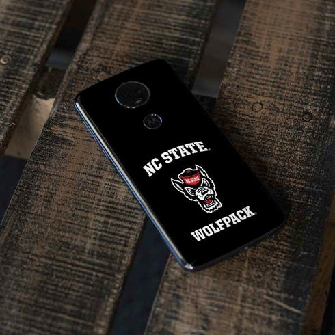 North Carolina State University NC Wolfpack Moto E5 Plus Skin