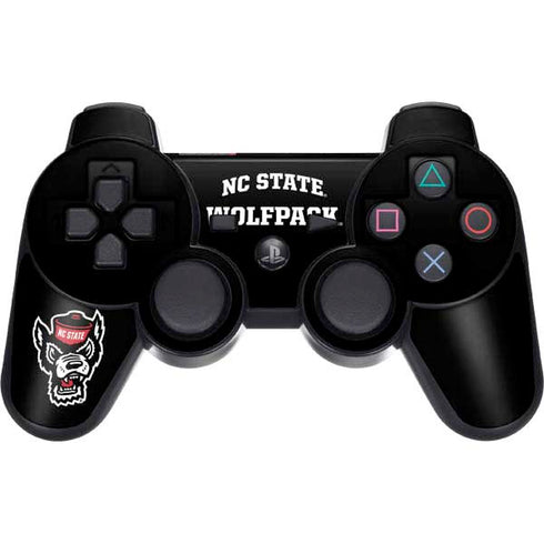 North Carolina State University NC Wolfpack PS3 Dual Shock wireless controller Skin