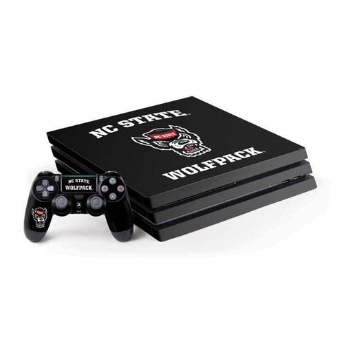 North Carolina State University NC Wolfpack PS4 Pro Bundle Skin