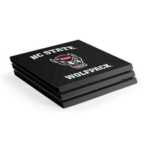 North Carolina State University NC Wolfpack PS4 Pro Console Skin