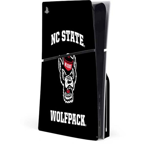 North Carolina State University NC Wolfpack PS5 Slim Disk Console Skin