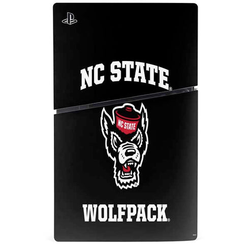 North Carolina State University NC Wolfpack PS5 Slim Disk Console Skin