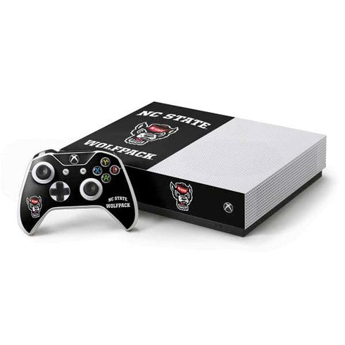North Carolina State University NC Wolfpack Xbox One S All-Digital Edition Bundle Skin