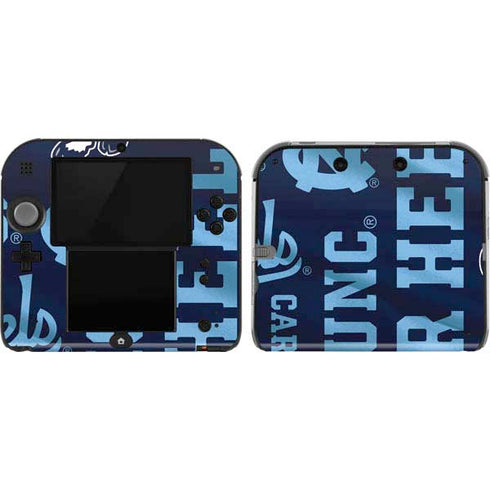 North Carolina Tar Heels Nintendo 2DS Skin