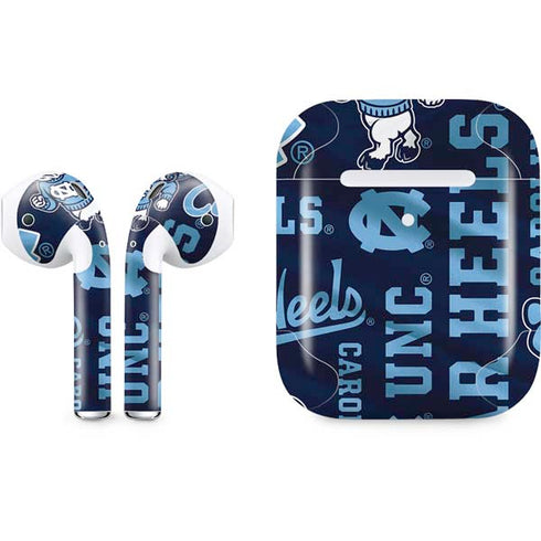 North Carolina Tar Heels Apple AirPods 2 Skin
