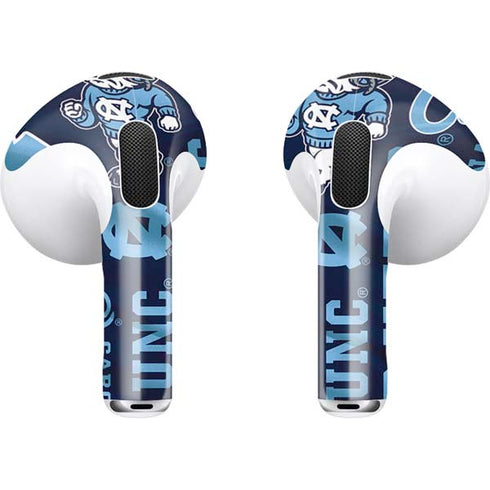 North Carolina Tar Heels Apple AirPods (3rd Gen 2021) Skin