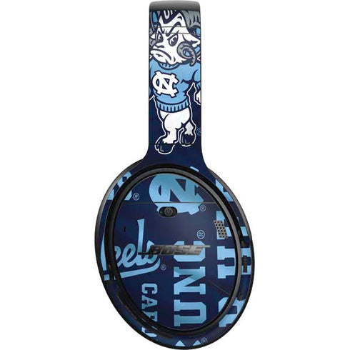 North Carolina Tar Heels Bose QuietComfort 35 Headphones Skin
