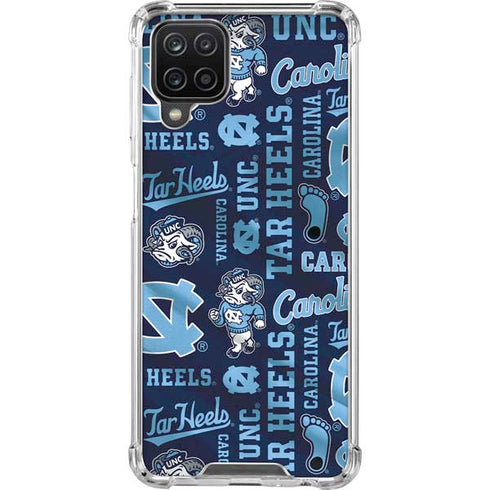 North Carolina Tar Heels Galaxy A12 Clear Case