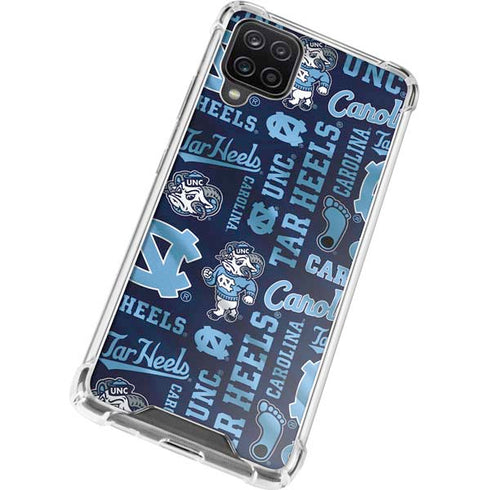 North Carolina Tar Heels Galaxy A12 Clear Case