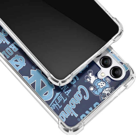 North Carolina Tar Heels Galaxy A14 5G Clear Case