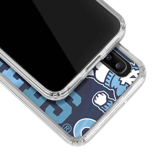 North Carolina Tar Heels Galaxy A20 Clear Case