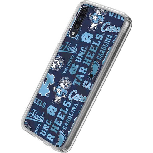 North Carolina Tar Heels Galaxy A50 Clear Case