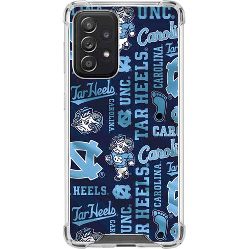 North Carolina Tar Heels Galaxy A52 5G Clear Case