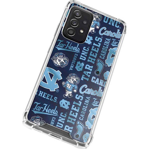 North Carolina Tar Heels Galaxy A52 5G Clear Case