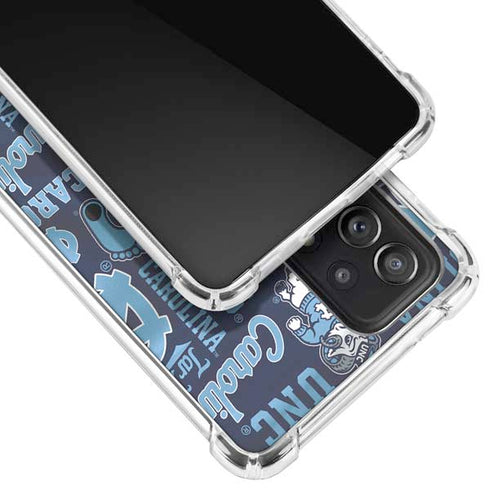 North Carolina Tar Heels Galaxy A52 5G Clear Case