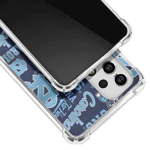 North Carolina Tar Heels Galaxy A53 5G Clear Case