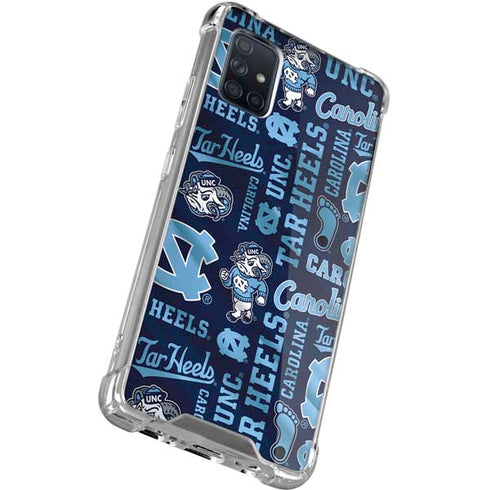 North Carolina Tar Heels Galaxy A71 5G Clear Case