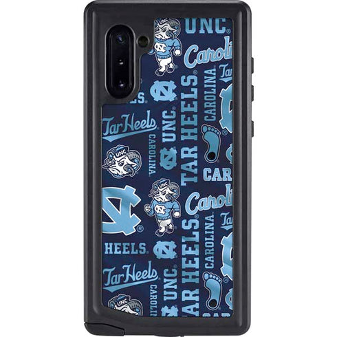 North Carolina Tar Heels Galaxy Note 10 Waterproof Case