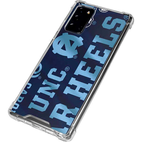 North Carolina Tar Heels Galaxy Note20 5G Clear Case