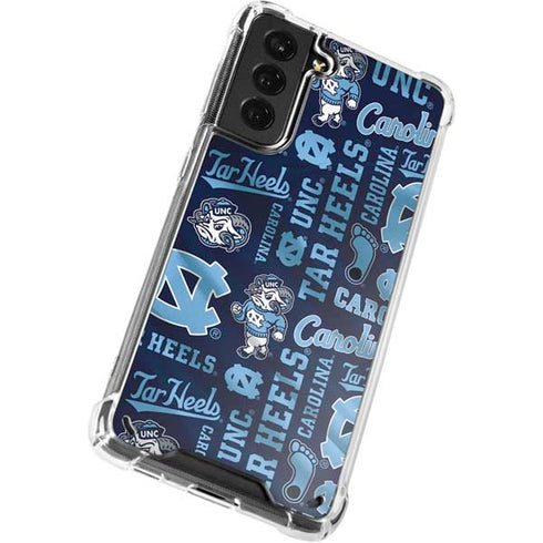 North Carolina Tar Heels Galaxy S21 Plus 5G Clear Case