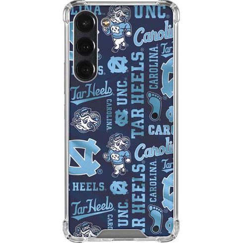 North Carolina Tar Heels Galaxy S23 Plus Clear Case
