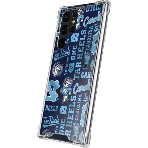 University of North Carolina Tar Heels Galaxy S24 Ultra Clear Case