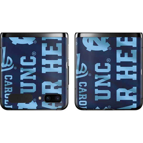 North Carolina Tar Heels Galaxy Z Flip Skin