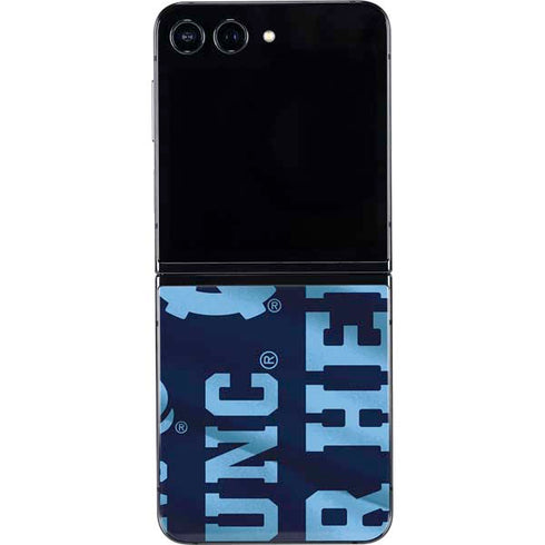 University of North Carolina Tar Heels Galaxy Z Flip5 5G Skin