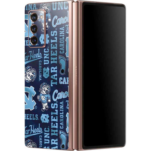 North Carolina Tar Heels Galaxy Z Fold2 5G Skin